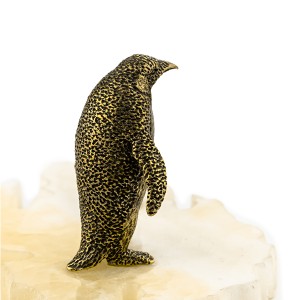 Статуэтка Пингвин и пингвинёнок на подставке