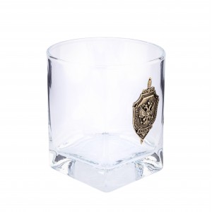 Коллекционный сувенирный стакан для виски ГЕРБ ФСБ (3шт)