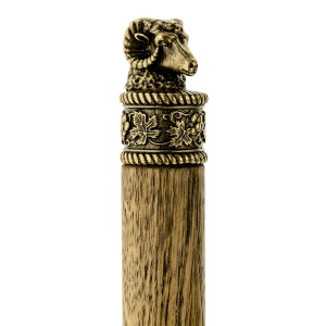 Коллекционный сувенирный набор шампуров Голова барана