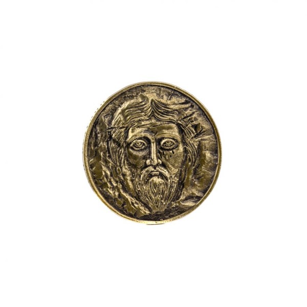 Монета лик Христа