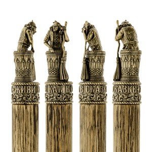 Коллекционный сувенирный набор шампуров Сказка