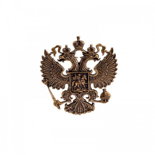 Накладка герб россии 50*50 мм