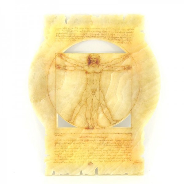Репродукция рисунка Леонардо да Винчи Витрувианский человек