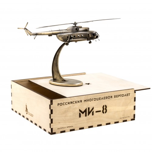 Масштабная модель вертолета ми-8